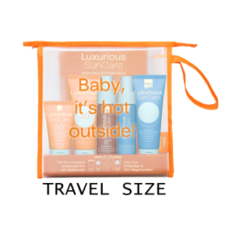 InterMed Luxurious Suncare High Sun Protection Skin Regeneration Travel Kit Πακέτο Αντηλιακών Σε Μέγεθος Ταξιδίου