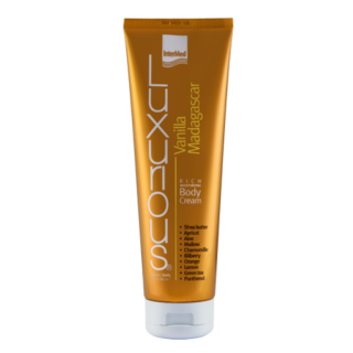 Intermed Luxurious Rich Moisturizing Body Cream Vanilla Madagascar 280ml Ενυδατική Κρέμα Σώματος με 'Αρωμα Βανίλια Μαγαδασκάρης