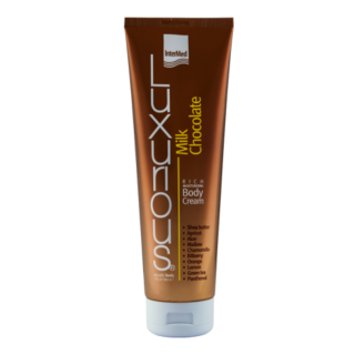 Intermed Luxurious Rich Moisturizing Body Cream Milk Chocolate 280ml Ενυδατική Κρέμα Σώματος με 'Αρωμα Σοκολάτας