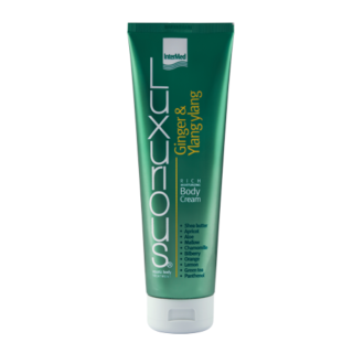 Intermed Luxurious Rich Moisturizing Body Cream Ginger & Ylang Ylang 280ml Ενυδατική Κρέμα Σώματος με 'Αρωμα Τζιντζερ και Υλάνγκ - Yλάνγκ
