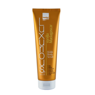 Intermed Luxurious Natural Exfoliating Body Scrub Vanilla Madagascar 280ml Απολεπιστικό Σώματος Με 'Αρωμα Βανίλια Μαγαδασκάρης