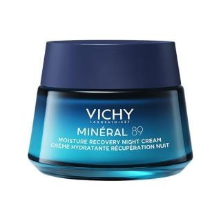 Vichy Mineral 89 Κρέμα Προσώπου Νυκτός 50ml για Ενυδάτωση & Ανάπλαση 72 Ωρών για Κάθε Τύπο Δέρματος