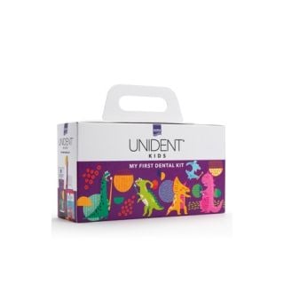 InterMed Promo Unident Kids Dental Kit με Toothpaste 50ml Οδοντόκρεμα, Mouthwash 100ml Στοματικό Διάλυμα & Παιδική Οδοντόβουρτσα