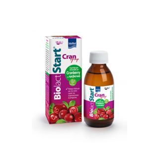 Intermed Biolact Start Cran Syrup Συμπλήρωμα Διατροφής Για Το Ουροποιητικό Σύστημα 125ml