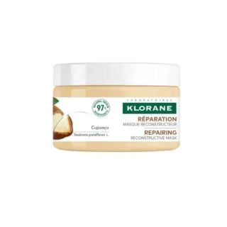 Klorane Cupuacu Repairing, Restorative Mask 250ml Μάσκα Αναδόμησης για Ξηρά & Ταλαιπωρημένα Μαλλιά