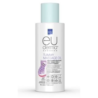 Intermed Eudermia Babyderm Tummy Massage Oil 100ml Εξειδικευμένο Λάδι Για Κοιλιακή Ανακούφιση