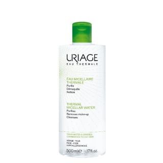 Uriage Thermal Micellar Water Νερό Καθαρισμού & Ντεμακιγιάζ Για Μικτό - Λιπαρό Δέρμα 500ml