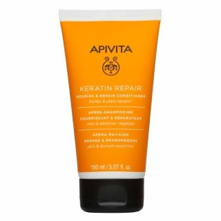 Apivita Conditioner Nourish & Repair with Keratine & Honey 150ml Κρέμα Θρέψης & Επανόρθωσης για Ξηρά-Ταλαιπωρημένα Μαλλιά