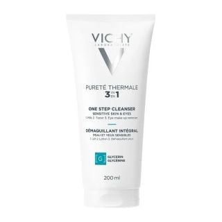 Vichy NEW Purete Thermale Demaquillant Integral 3 in 1 Peau Sensible 200ml Γαλάκτωμα Καθαρισμού Προσώπου 3 σε 1 - Ευαίσθητες Επιδερμίδες