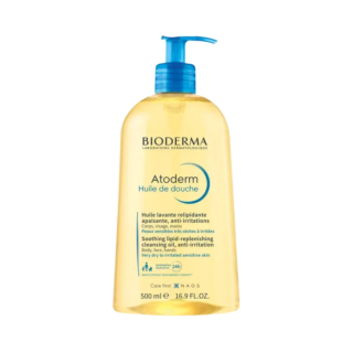 Bioderma Atoderm Huile de Douche 500ml Soothing Lipid-replenishing Cleansing Oil