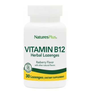 Nature's Plus Vitamin B-12 1000mcg Συμπλήρωμα Διατροφής Βιταμίνη Β-12 30παστίλιες