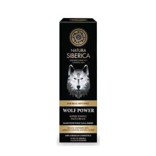 Natura Siberica Men Wolf Power Σούπερ Τονωτική Κρέμα Προσώπου για Άνδρες 50ml