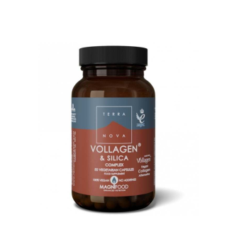Terranova Vollagen & Silica Complex 50κάψουλες Κολλαγόνο & Πυρίτιο