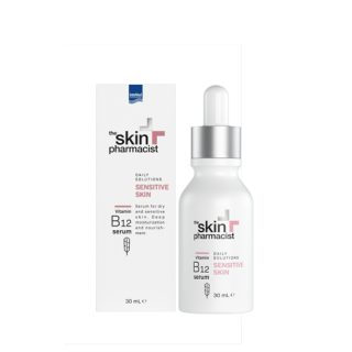 Intermed The Skin Pharmacist Sensitive Skin Β12 Serum 30ml Ορός Βαθιάς Ενυδάτωσης για Πολύ Ξηρό και Ευαίσθητο Δέρμα