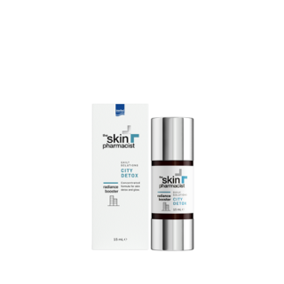 Intermed The Skin Pharmacist CITY DETOX Radiance Booster 15ml Εξαιρετικά Συμπυκνωμένη Φόρμουλα για Αποτοξίνωση & Λάμψη