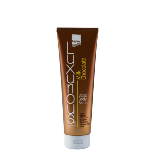 Intermed Luxurious Natural Exfoliating Body Scrub Milk Chocolate 280ml Απολεπιστικό Σώματος με Σοκολάτα