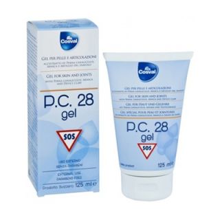 Cosval P.C. 28 gel 125ml Φυτικό gel με Άρνικα, Σημύδα, Perma Canaliculus, Αρπαγόφυτο και Αιθέρια Έλαια
