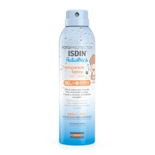 Isdin Fotoprotector Pediatrics Transparent Spray Wet Skin Παιδικό Αντηλιακό Σώματος SPF50 250ml