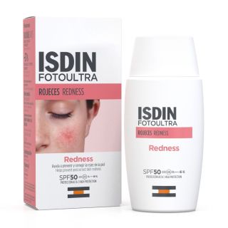 Isdin Foto Ultra Redness 50ml Spf50 Αντηλιακό Προσώπου για Ευαίσθητες Επιδερμίδες