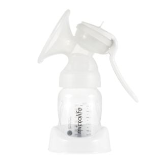 Microlife BC 100 SOFT Χειροκίνητο Θήλαστρο Με Μπιμπερό 1 Τεμάχιο
