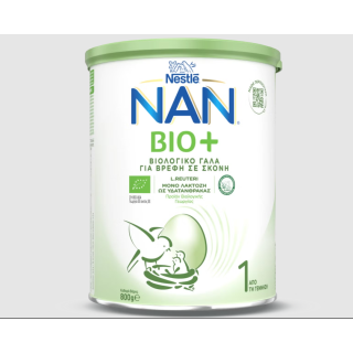 Nestle NAN Bio+ 1 Organic Infant Milk Formula from Birth 800g