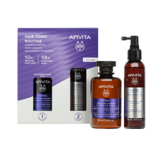 Apivita Promo Hair Tonic Routine Λοσιόν Κατά Της Τριχόπτωσης 150ml & Δώρο Σαμπουάν Κατά Της Τριχόπτωσης Για Άνδρες 250ml