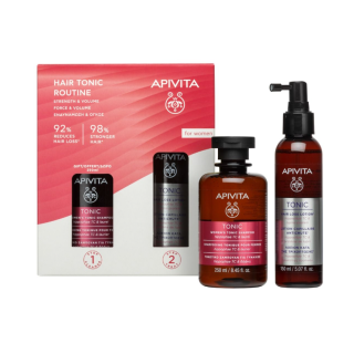 Apivita Promo Hair Tonic Routine Λοσιόν Κατά Της Τριχόπτωσης 150ml & Δώρο Σαμπουάν Κατά Της Τριχόπτωσης Για Γυναίκες 250ml