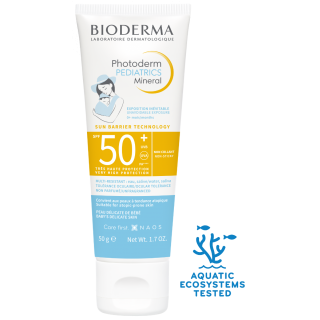 Bioderma Photoderm Pediatrics Mineral SPF50+ Βρεφικό Αντηλιακό για 0-36m 50gr