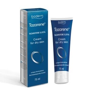 Boderm Tazarene 0.05% Tazarotene Κρέμα για Ξηρή Επιδερμίδα 75ml