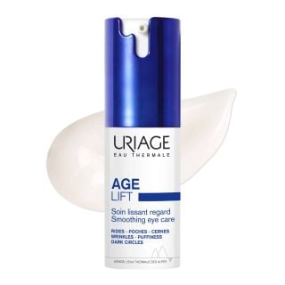 Uriage Age Lift Smoothing Eye Care 15ml Αντιγηραντική Κρέμα Ματιών για Όλους τους Τύπους Επιδερμίδας