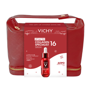 Vichy Promo Liftactiv Collagen Specialist 16 Ορός Προσώπου 30ml & Κρέμα Νύχτας 15ml