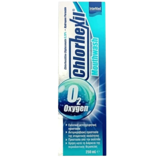 InterMed Chlorhexil O2 Oxygen Mouthwash 250ml Στοματικό Διάλυμα