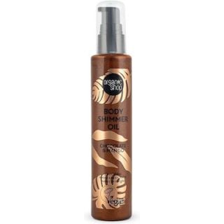 Natura Siberica Organic Shop Body Shimmer Oil Chocolate & Mango, 100ml