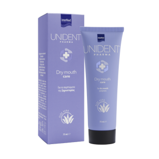 Intermed Unident Pharma Dry Mouth Care Οδοντόκρεμα Για τα Συμπτώματα της Ξηροστομίας 75ml