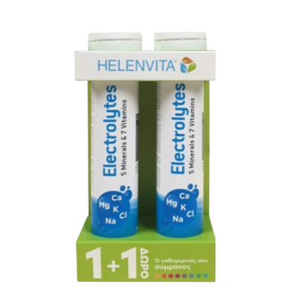 Helenvita Promo Electrolytes 2x20 ef.tabs Συμπλήρωμα Διατροφής Ηλεκτρολυτών σε Αναβράζουσα Μορφή