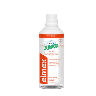 Elmex Junior Anti-Cavity Mouthwash 6+ Years 400ml Παιδικό Στοματικό Διάλυμα Κατά της Τερηδόνας