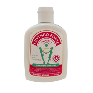 Erythro Forte Classic Thermo Cream Θερμαντική κρέμα κατά του πόνου 115ml