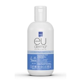Intermed Euderma Dermatopia Hydrating Bath Oil 250ml Ενυδατικό Λάδι Μπάνιου για Πολύ Ξηρές Επιδερμίδες με Τάση για Ατοπία
