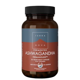 Terranova Fermented Ashwagandha Fermanolide 50caps Συμπλήρωμα Διατροφής Ashwagandha