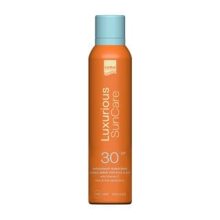 InterMed Luxurious Suncare SPF30 Διάφανο Αντηλιακό Σπρέι Με Αντιοξειδωτική Δράση 200ml
