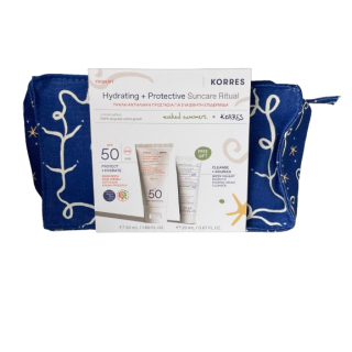 Korres Promo Yoghurt Αντηλιακή Κρέμα Προσώπου Spf50 50ml & Δώρο Αφρώδης Κρέμα Καθαρισμού με Προβιοτικά 20ml