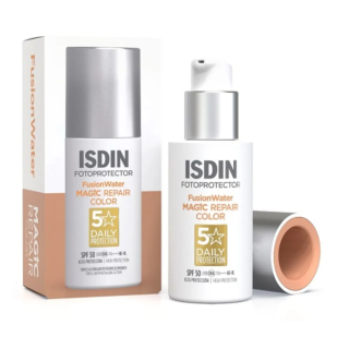 Isdin FotoUltra Age Repair Color Fusion Water Color SPF50+ Αντηλιακό Προσώπου με Χρώμα 50ml