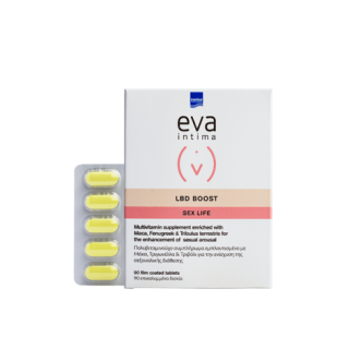 Intermed Eva Intima Πολυβιταμινούχο Συμπλήρωμα Διατροφής Για Τη Γυναικεία Λίμπιντο 90tabs