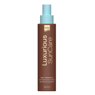 Intermed Luxurious Suncare Dark Tanning Oil, 200ml