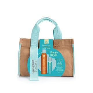 Intermed Promo Luxurious Sun Care Spf30 Διάφανο Αντηλιακό Σπρέι Με Αντιοξειδωτική Δράση 200ml & Αντηλιακό Γαλάκτωμα Προσώπου με Προβιοτικά 75ml