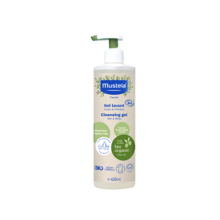 Mustela Bio Gel Lavant Τζελ Καθαρισμού για Μαλλιά & Σώμα 400ml