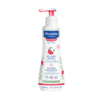 Mustela Soothing Cleansing Gel Καταπραϋντικό Αφροντούς για πολύ Ευαίσθητες Επιδερμίδες 300ml