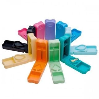 Natural Products Pill Cutter Various Colors 1item