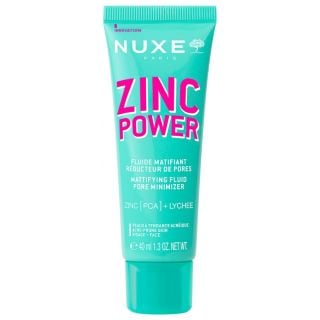 Nuxe Zinc Power Mattifying Light Fluid Pore Minimizer 40ml Ρυθμιστική Λεπτόρρευστη Κρέμα Προσώπου