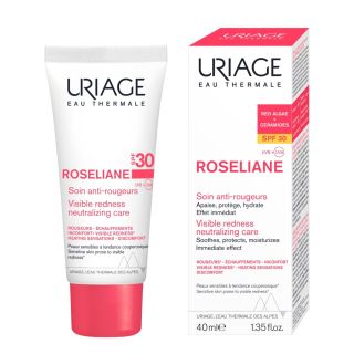 Uriage Roseliane Creme Anti-Rougeurs SPF30 40ml Καταπραϋντική Κρέμα Προσώπου με Ερυθρότητα